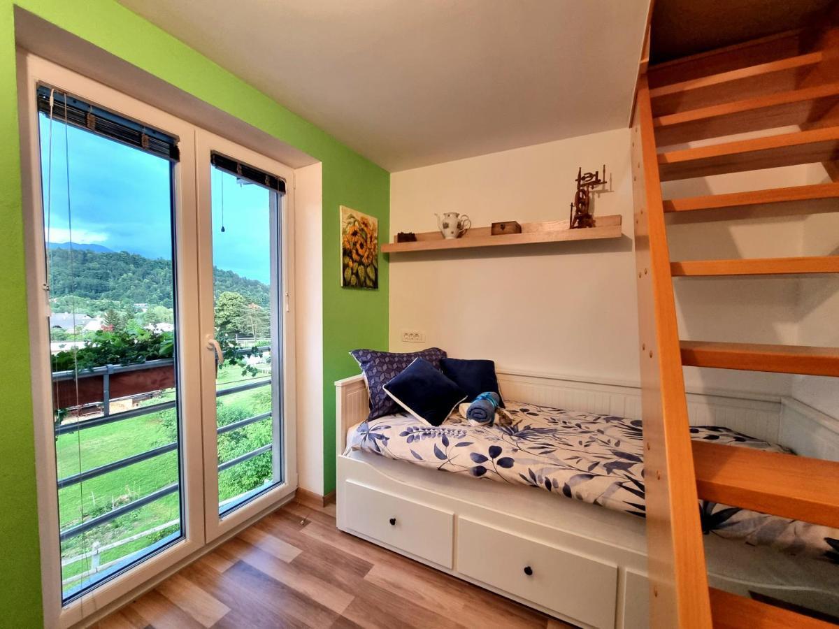 Gartnar Home -Hiska S Pridihom Domacnosti In Pogledom Na Hribe. Radovljica Esterno foto