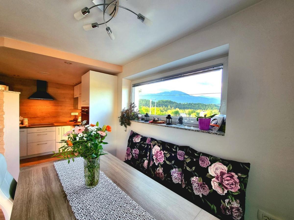 Gartnar Home -Hiska S Pridihom Domacnosti In Pogledom Na Hribe. Radovljica Esterno foto